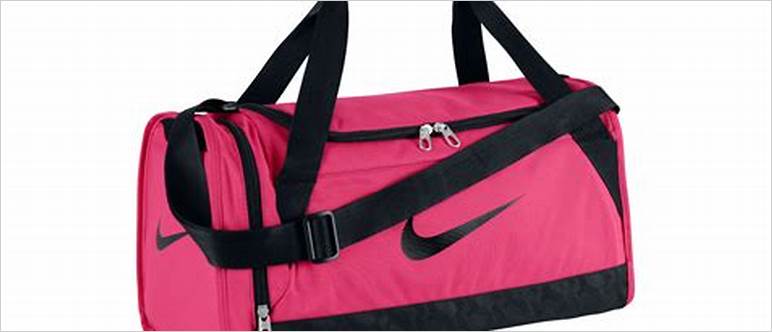Nike sports bag pink